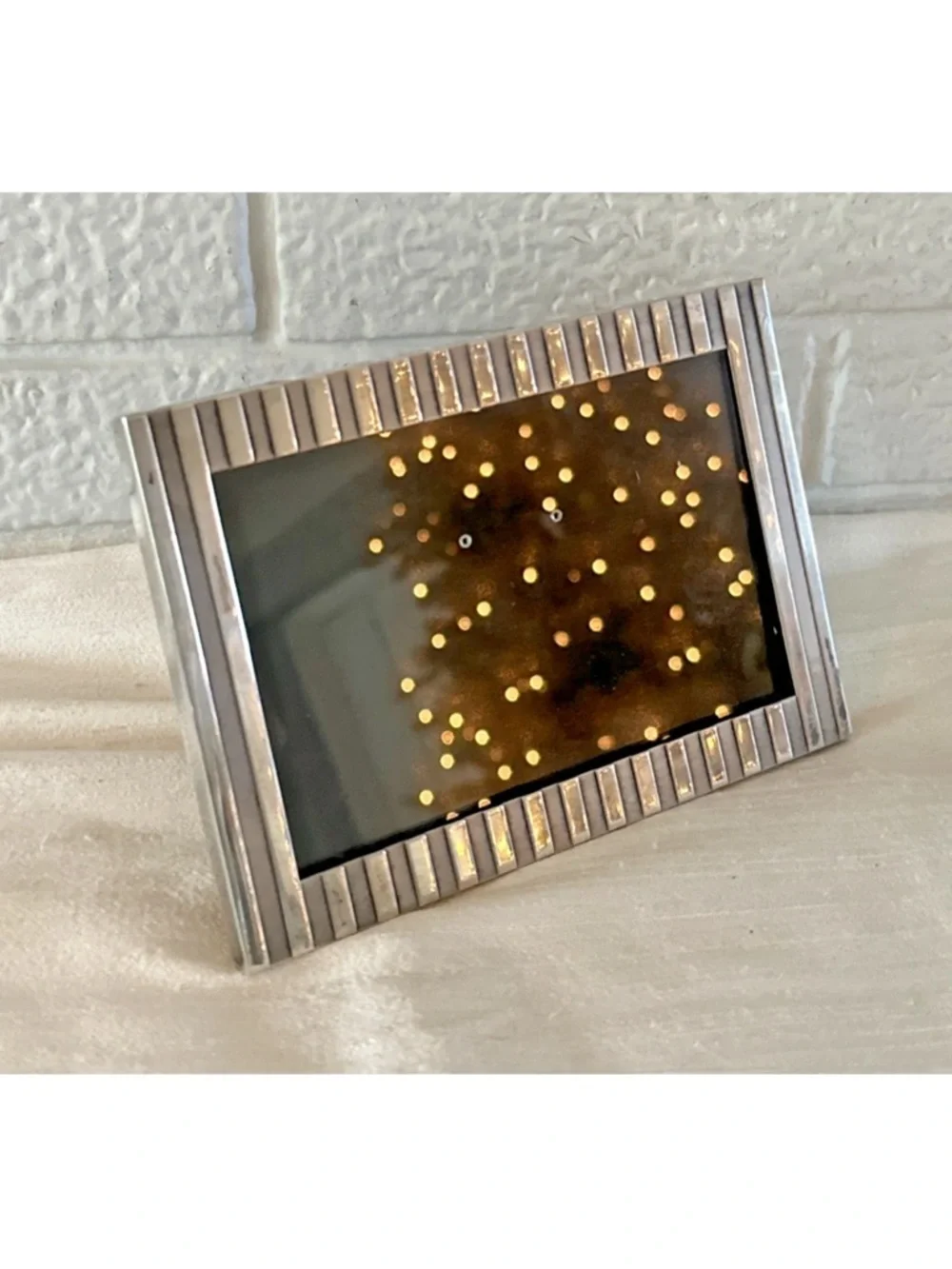 TIFFANY STERLING SILVER ~ PICTURE FRAME  ~ATLAS GROOVE~ 6